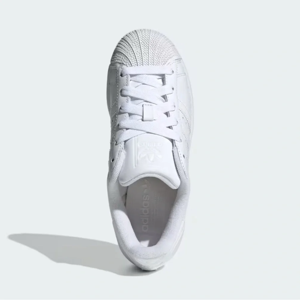Adidas Superstar C White Leather Sneakers - Picture 3 of 7